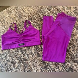 Savage X Fenty Curve Alert ribbed leggings and sports bra set